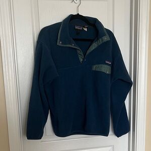 Patagonia Teal Fleece Pullover